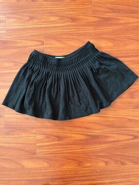 Free People Black Circle Skirt
